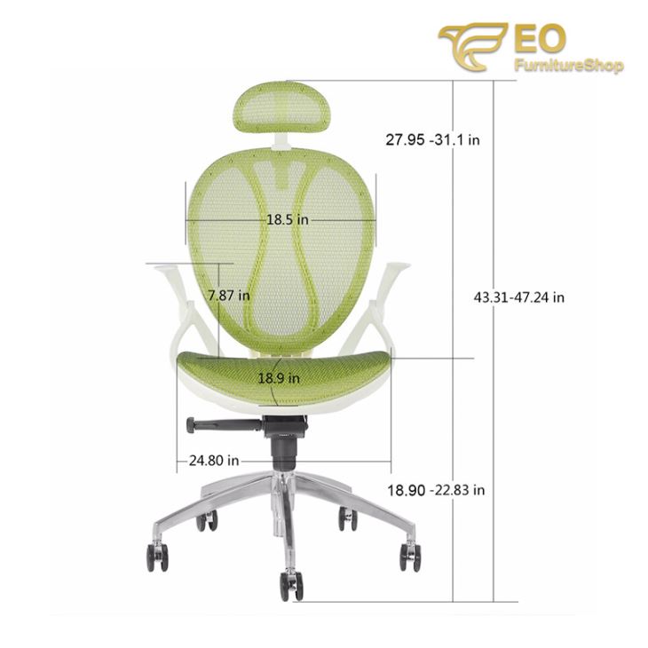 Adjustable Armrest Office Chair