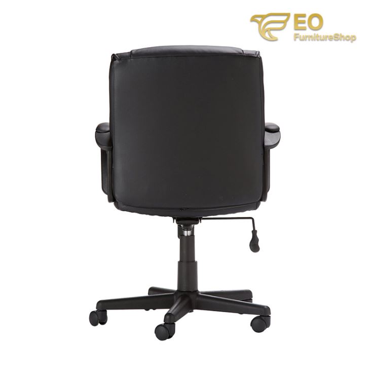Mid-Back Leather Office Chair